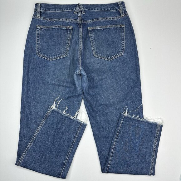 SLVRLAKE Women’s Stone Throw Hero Straight Leg Designer Jeans W31-33.25/L28.25 - Picture 4 of 13